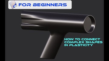 How to Connect Complex Shapes in Plasticity | How is this Possible Beginner Friendly!