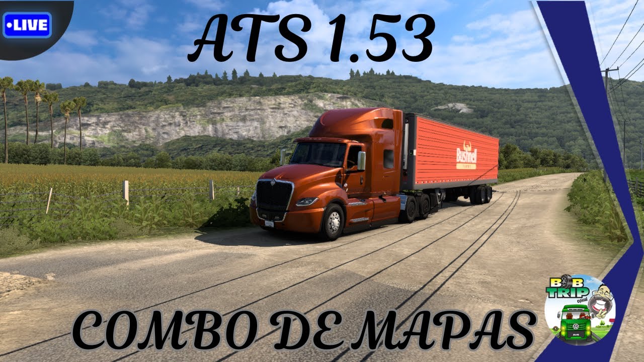 🔴 ⚫️ ATS 1.53 / COMBO DE MAPAS INCRIVEIS - YouTube