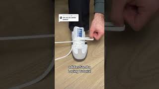 How To Lace Adidas Samba Og Tiktok : Strapzlaces
