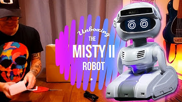 Unboxing a $3,000 robot! The new MISTY II has arrived!!!