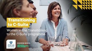 Women in the Transitioning to C-Suite Programme