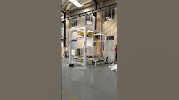 Fully automatic pallet Rotating Arm Stretch Wrapping Machine,pallet wrapper🔥🔥🔥