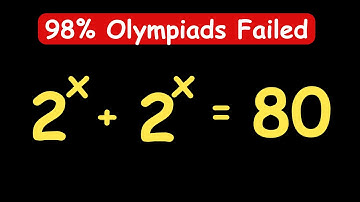 INDIAN OLYMPIADS || How to Solve for x? || x = ? #maths