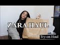 SPRING ZARA HAUL + TRY-ON  2021 | NU Lyza