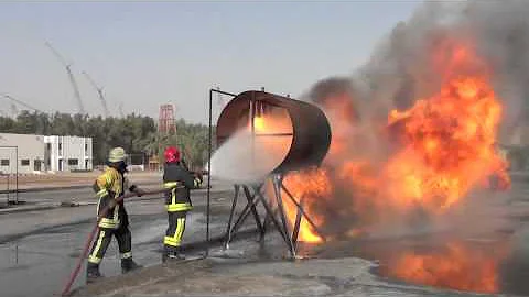 F-500 Encapsulator Agent: Pressurized Flange Kerosene Fire