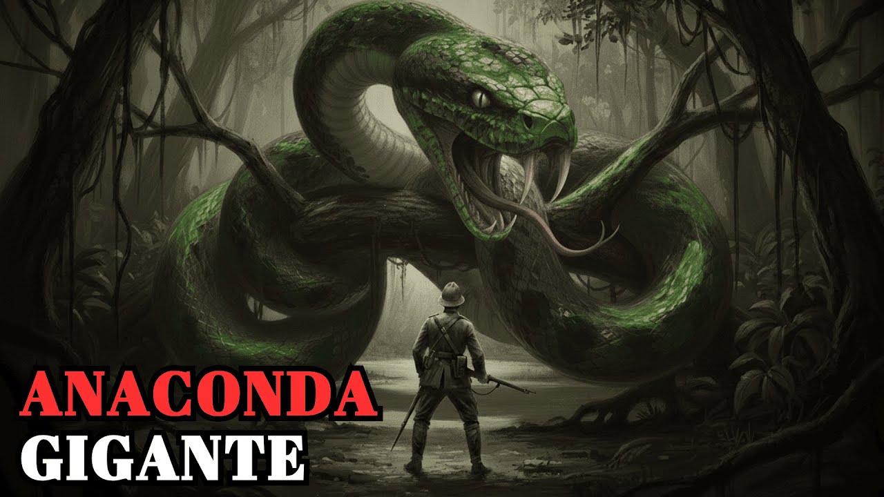 Em 1907 A Expedição Fawcett Encontra a Anaconda Gigante da Amazônia