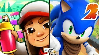 Subway Surfers [CARMEN, BALI 2019] Vs Sonic Dash 2: Sonic Boom screenshot 3