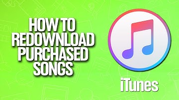 How To Redownload Purchased Songs In iTunes Tutorial