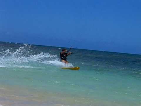 Felipe Azar, Kiteboarding in Las Terrenas,Coson, D...