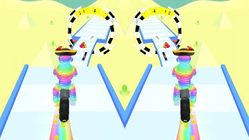 ROPE-MAN RUN 🔶🧶🔷  Gameplay All Levels iOS, Android Walkthrough Game Mobile New Level