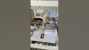 Plane type carton tray case forming folding erecting machine video