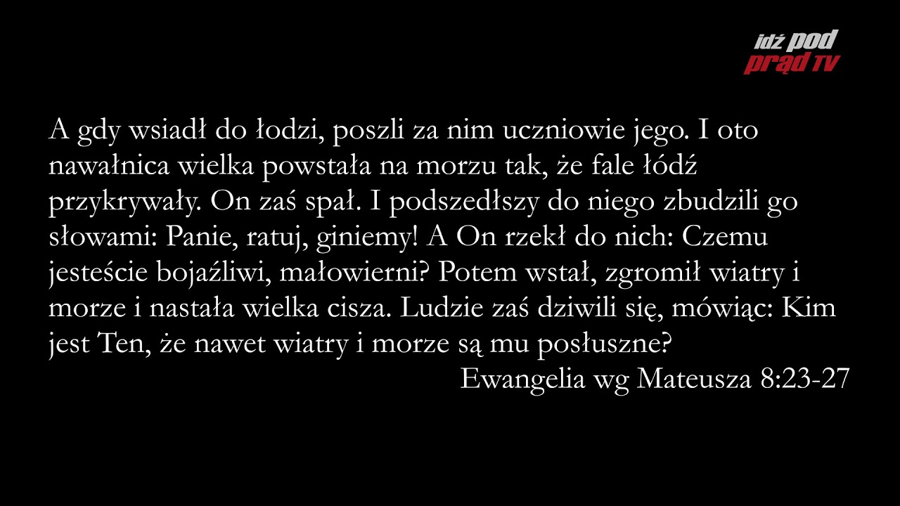 Archiwum: BIBLIA NA CO DZIEŃ: Ewangelia Mateusza #8 cz.2 episode artwork