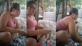 Siapa Sangka Ternyata Ibu Ini Adalah Pengepul Limbah Plastik