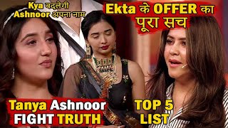 Bigg Boss 19 Today Episode Promo Tanya Ashnoor FIGHT TRUTH | Top 5 Contestants BB19