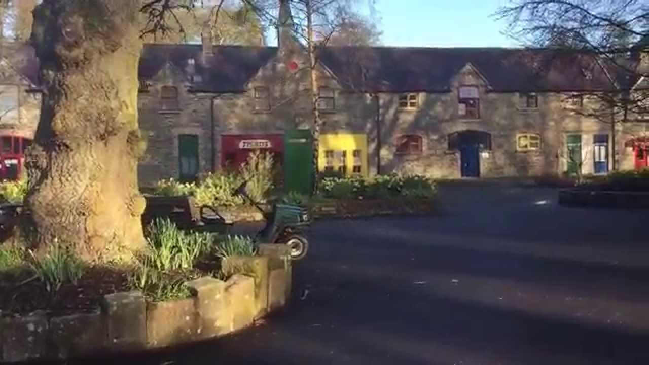 Early spring morning at barretstown castle