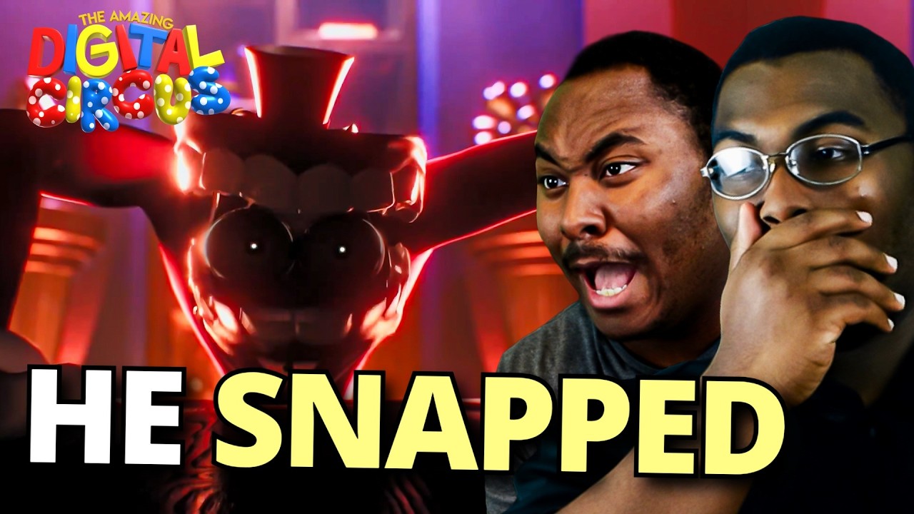 CAINE WENT CRAZY | THE AMAZING DIGITAL CIRCUS - Ep 8 (Reaction) - YouTube