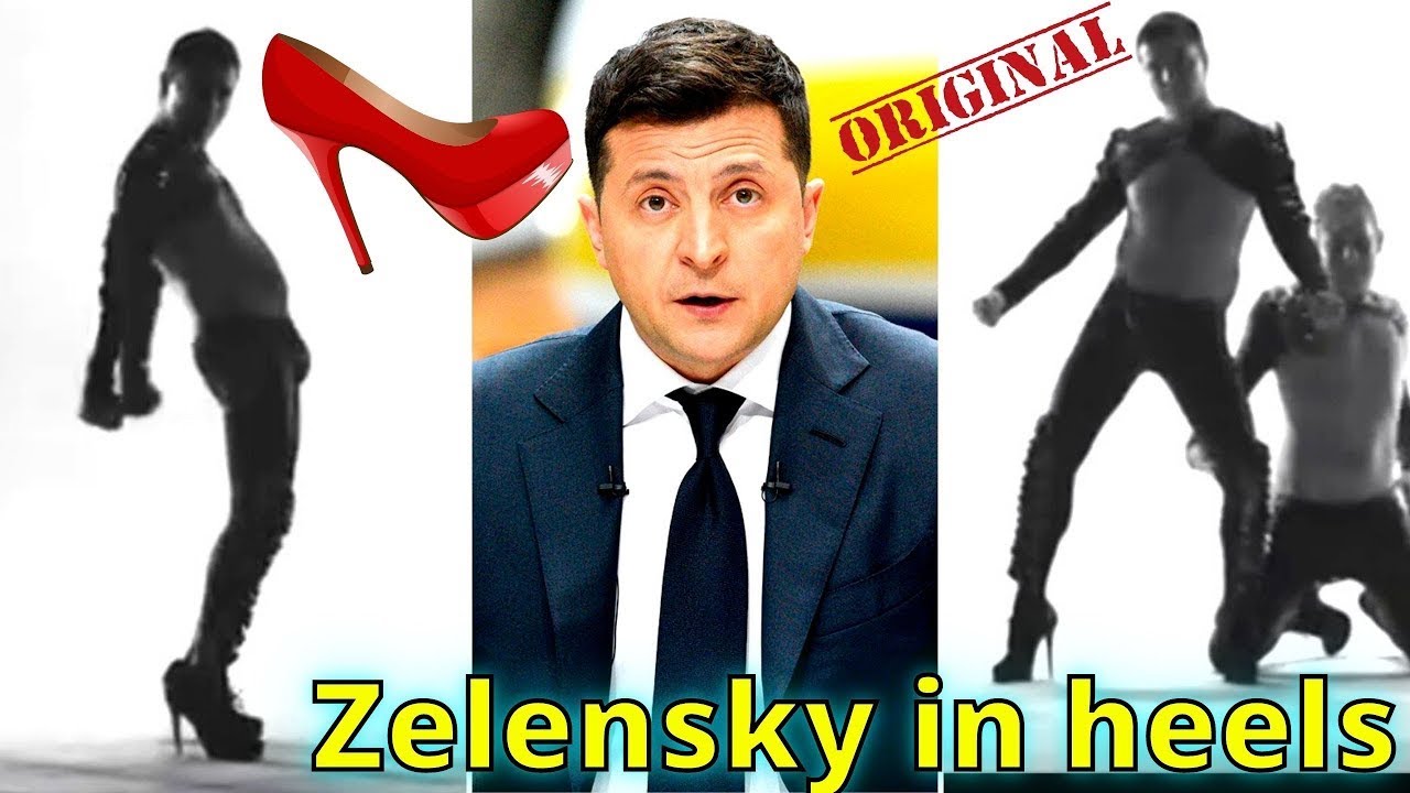 There goes your hero, watch him as he goes! - Zelensky dancing in tight leather outfit and heels : r/noagenda