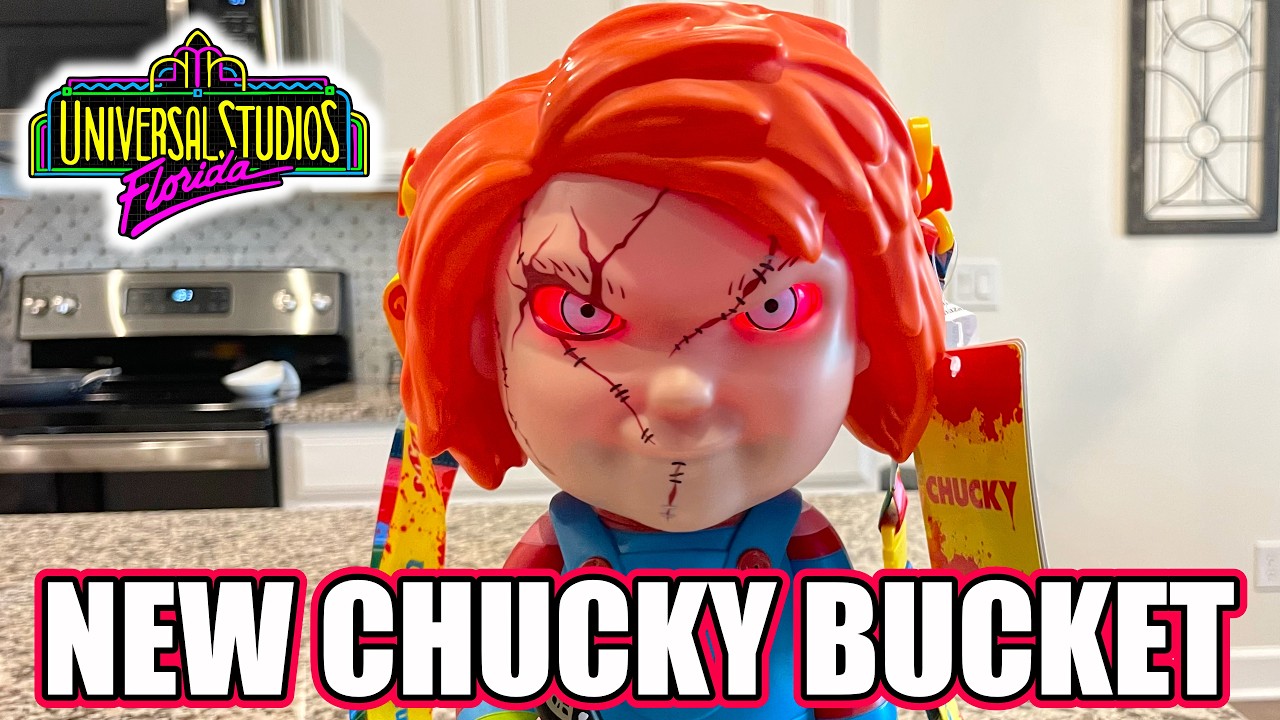 Evil Chucky Popcorn Bucket at Universal Studios Orlando Florida