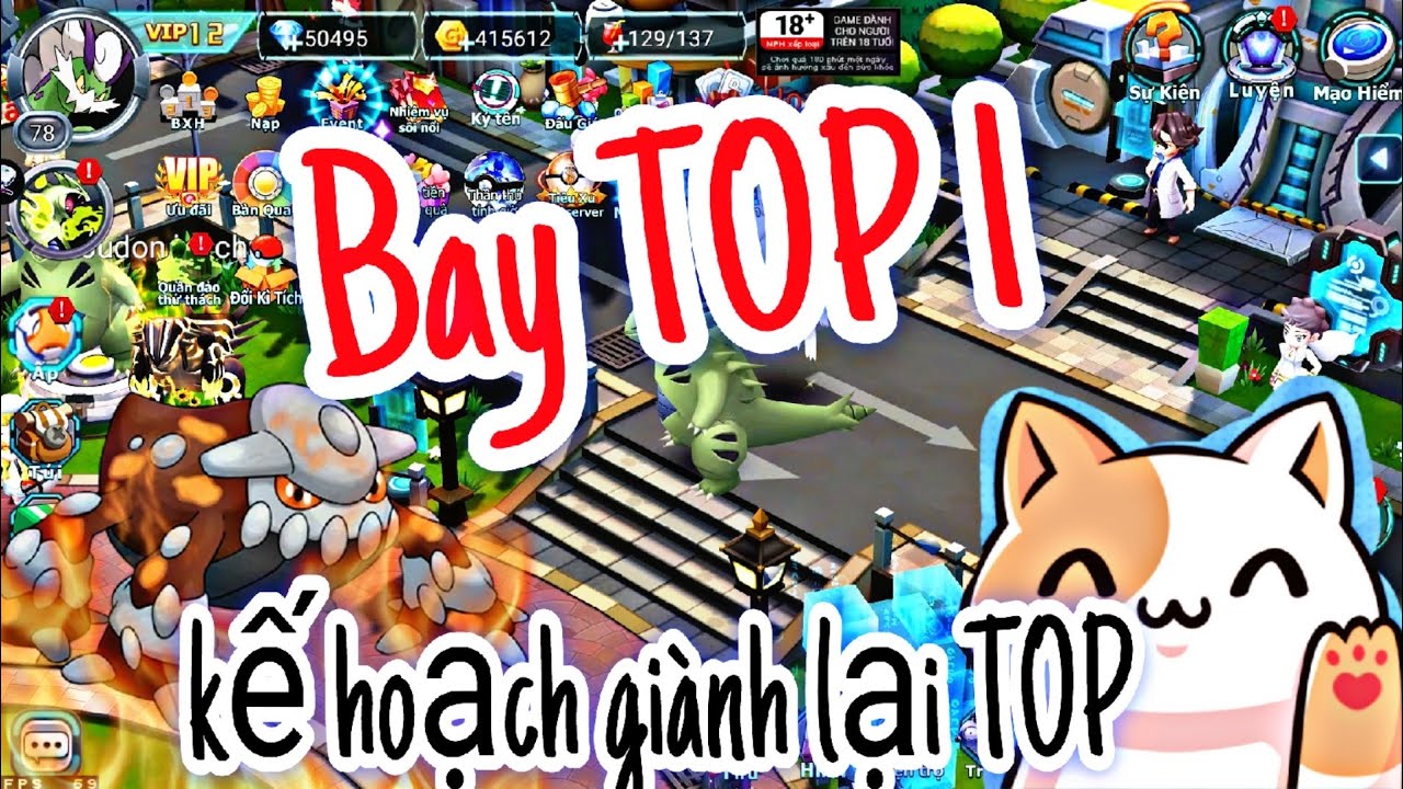 Poke Đại Chiến| Tập6 Anh NÔNG DÂN mất TOP1🔥, triển khai KẾ HOẠCH dành lại TOP 🔥💤💤