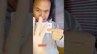 Learn How to Do The Snap Change👆🏽🃏 #shorts #magic