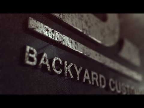 After Effects 3D Logo Title Design Backyard Customs by Revolviews