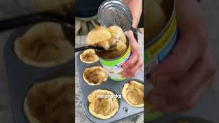 Apple Pie Cinnamon Roll Muffins