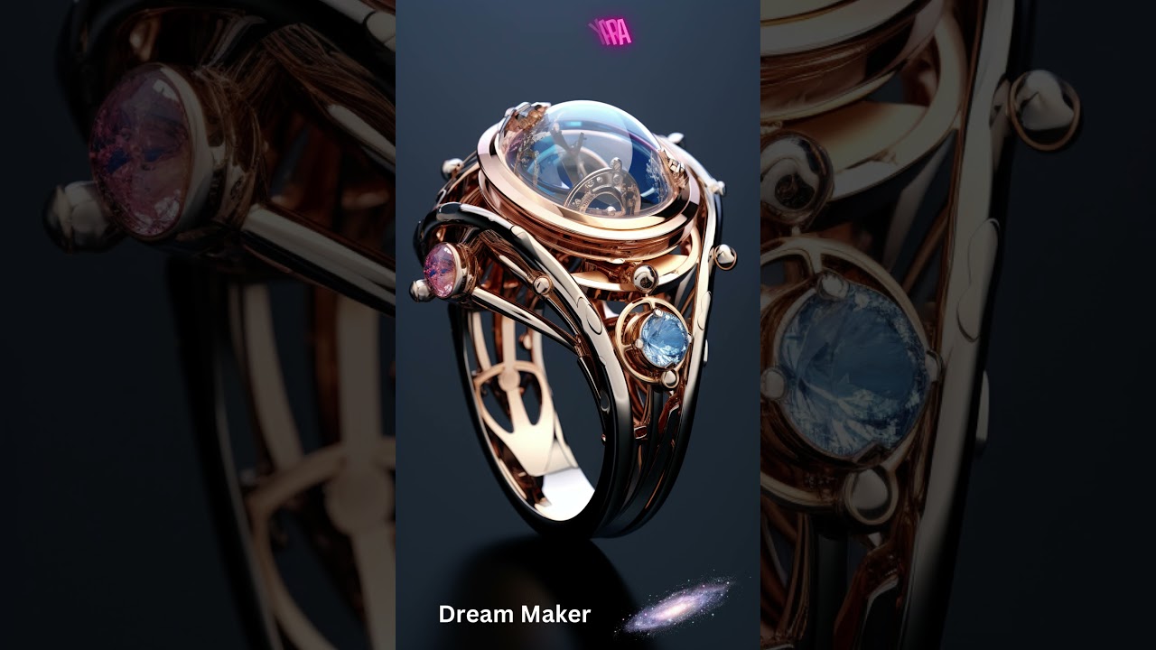 Futuristic Rings from the Year 3087: A Sci-Fi Jewelry Journey Adds 