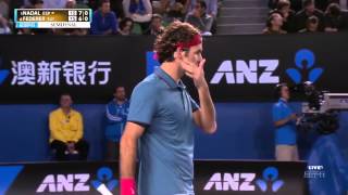 Nadal VS Federer - Australian Open 2014 - Semi-Final - Full Match HD