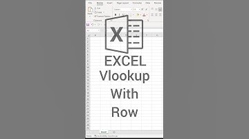Vlookup with Row #shorts #exceltutorial #excel #viral #youtubeshorts
