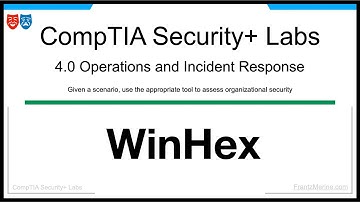 Perform Hex Analysis with WinHex | Security+ Forensics Lab (Ep.37)