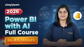 Power BI With AI Full Course 2026 | Power BI With AI Tutorial | Power BI With AI Tools | Simplilearn