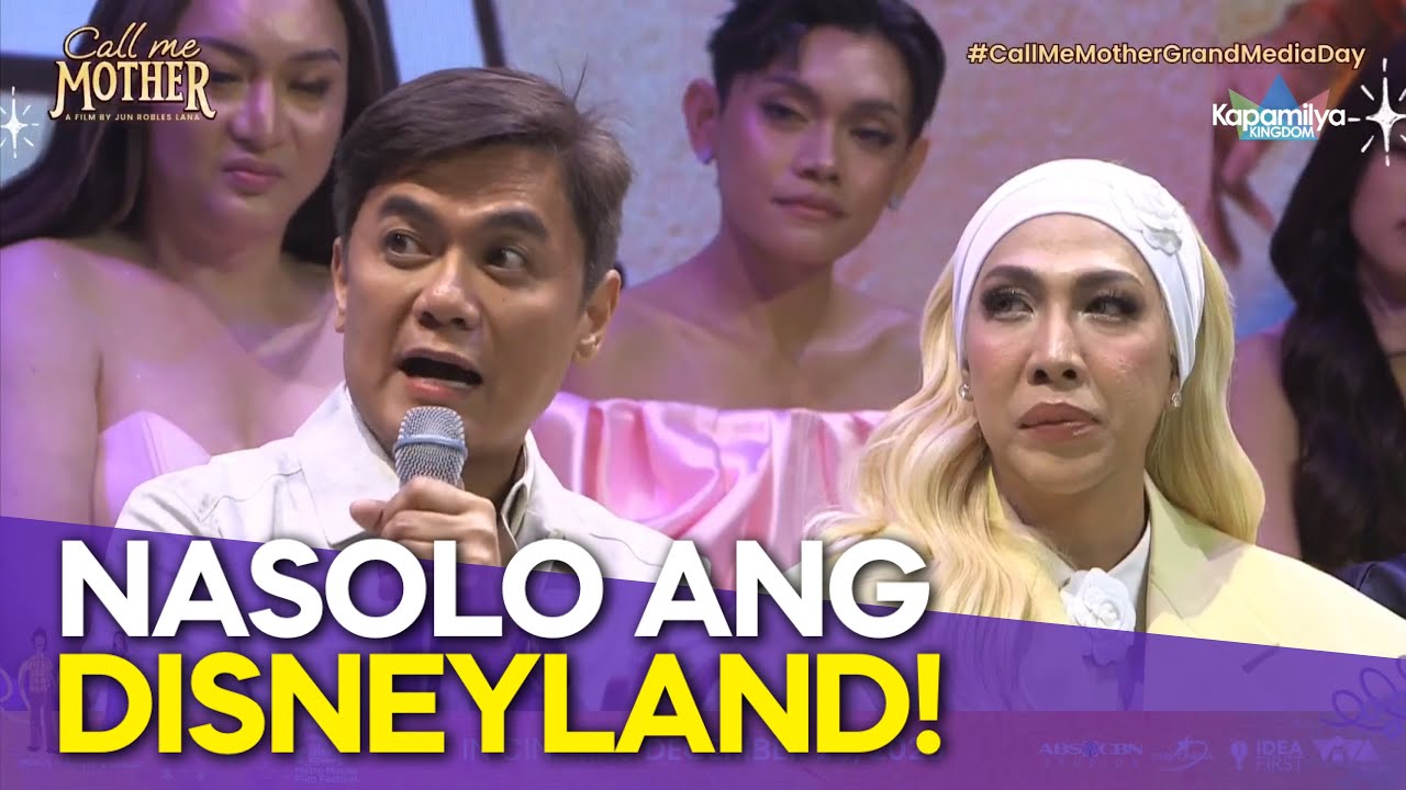 Vice Ganda at Direk Jun Lana, nasolo ang Hong Kong Disneyland sa shooting ng Call Me Mother