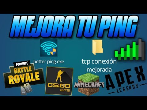 ACELERA TU INTERNET,Reducir  Latencia\ PING,Optimizar tu conexión| TODO LOS JUEGOS| better ping v1.0