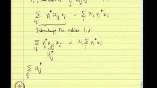 Mod-01 Lec-03 Determinants, trace and special matrices
