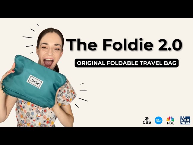 The Foldie 2.0 | The original foldable travel bag class=