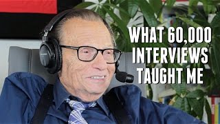 Larry King on What 60,000 Interviews taught him with Lewis Howes