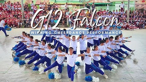 G12 Falcon Winning Cheerdance Performance - YNHS SHS H.O.P.E Culmination (Jan. 25, 2023)