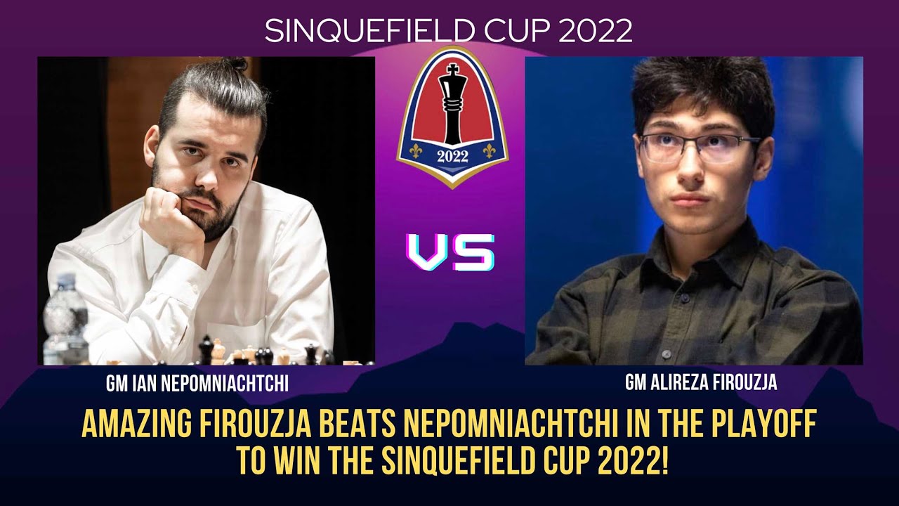 Alireza Firouzja wins Sinquefield Cup 2022 after defeating Ian  Nepomniachtchi in a rapid playoff – Chessdom