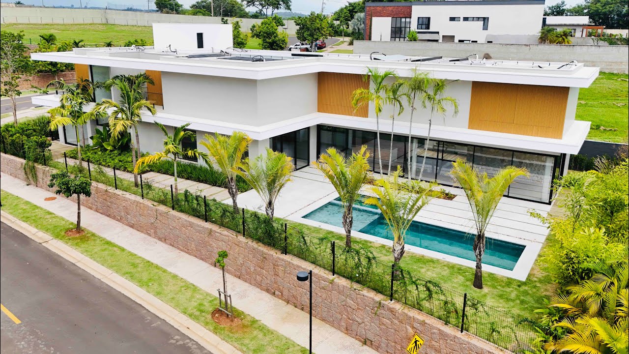 SOBRADO ALTO LUXO COM LOTE 1025m2 NO COND PEDRA ALTA EM SOUSAS | CAMPINAS-SP