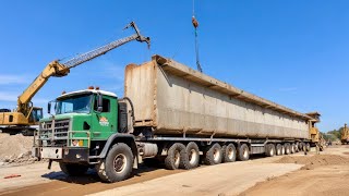 Top 10 Most Viewed World’s Largest Load Transported by Truck | Oversize Load Transported by Road