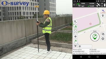 Video hướng dẫn đo bù nghiêng 30, 60 độ máy RTK ESURVEY E600