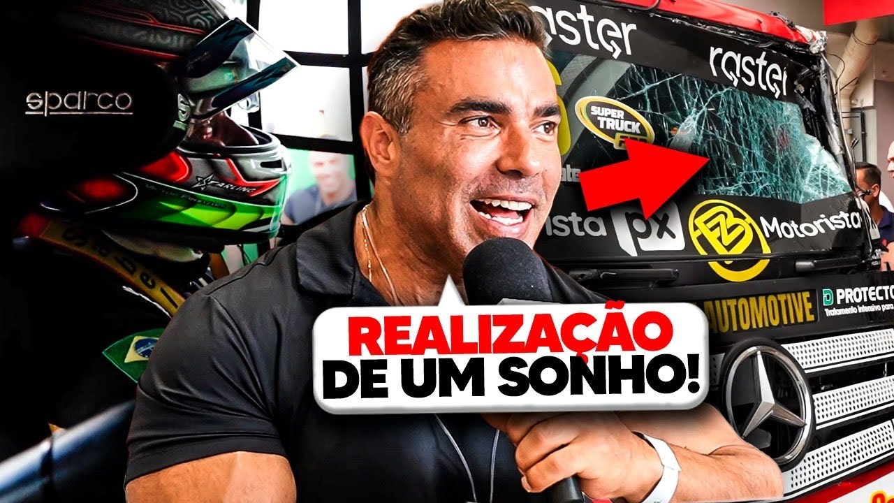 DERAM PT NO CAMINHÃO DA FÓRMULA TRUCK!! 