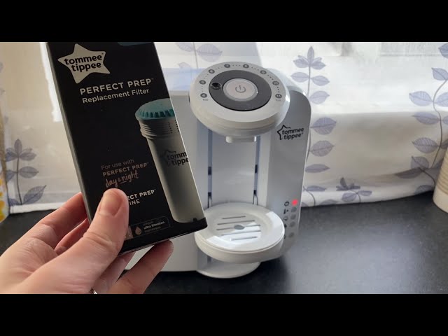 How to change the filter on a Tommee Tippee Perfect Prep Machine