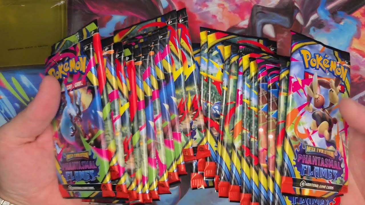 LETS OPEN SOME PHANTASMAL FLAMES. CAN I PULL THE GOLD CHARIZARD AGAIN!???