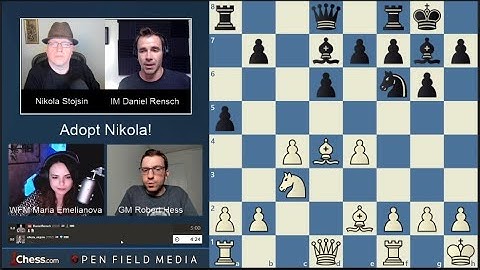 Adopt Nikola! | With IM Daniel Rensch | Commentary by WFM Maria Emelianova and GM Robert Hess