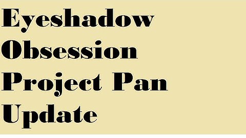 Using My Eyeshadow Palettes Project Pan ~ Eyeshadow Obsessions ~ I Hit Bonus Pan