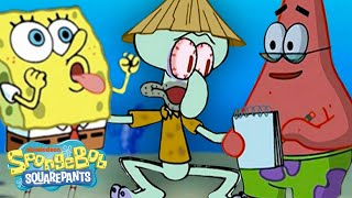 Patrick \& Squidward's Summer Checklist! 📝 | SpongeBob SquarePants