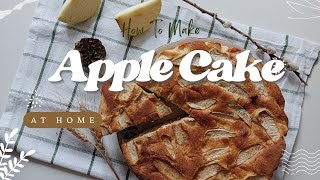 Healthy Apple Cake | Apple cake with Cinnamon | Apple Cake at Home | Egg Apple Cake | Temptation