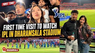 FIRST TIME VISTED DHARAMSHALA CRICKET STADIUM 😍| PUNJAB King vs MUMBAI INDAINS MATCH| IPL 2026 screenshot 4