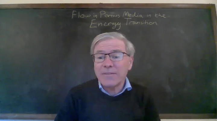 Flow in porous media in the energy transition